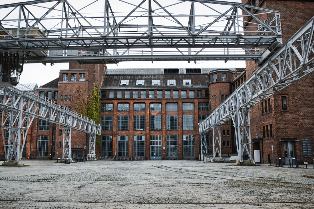 Hinterhof eines Altbaus in Berlin-Kreuzberg